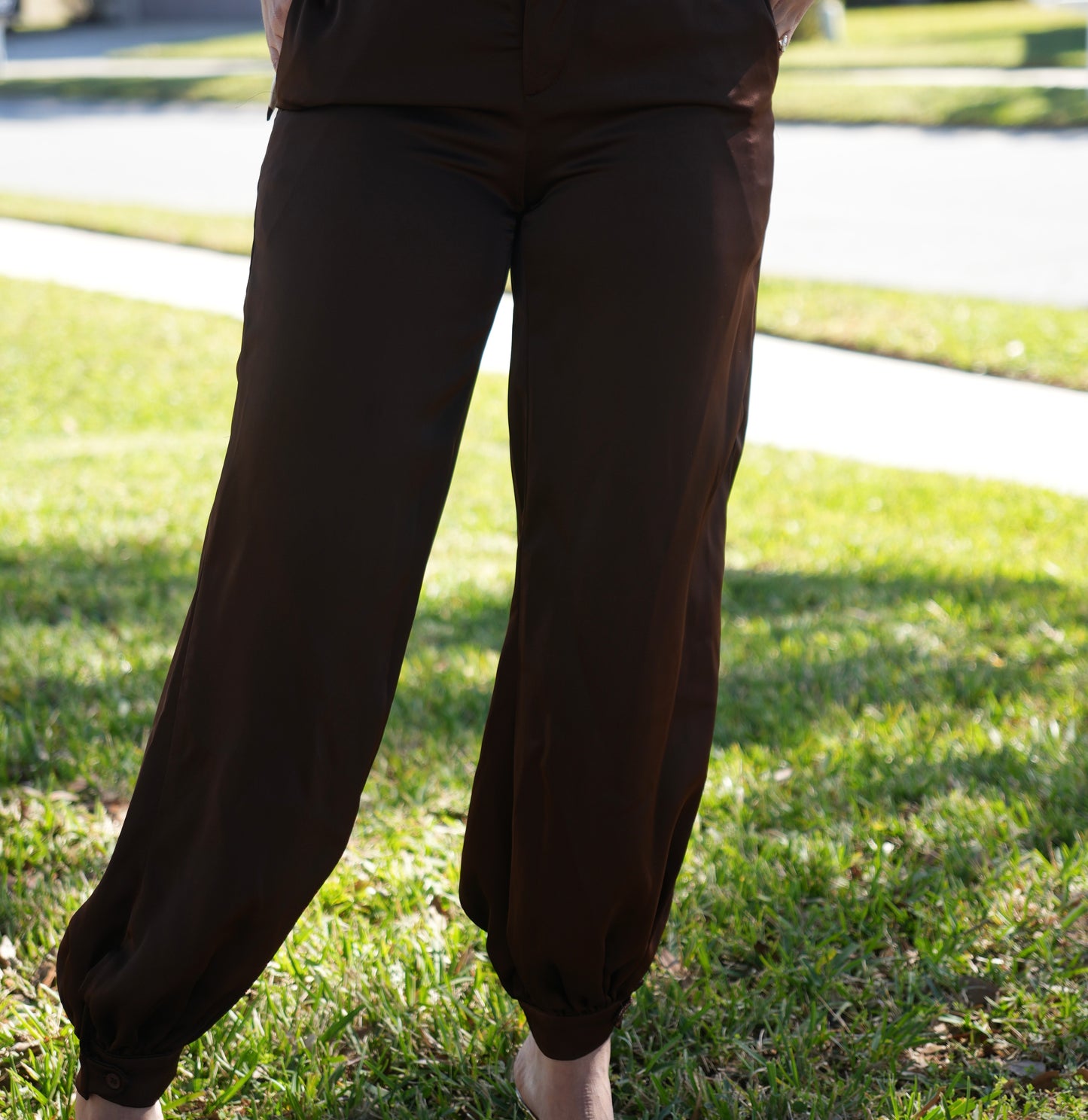 Riviera Satin Pant