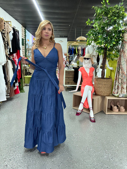 Alicia Denim Maxy