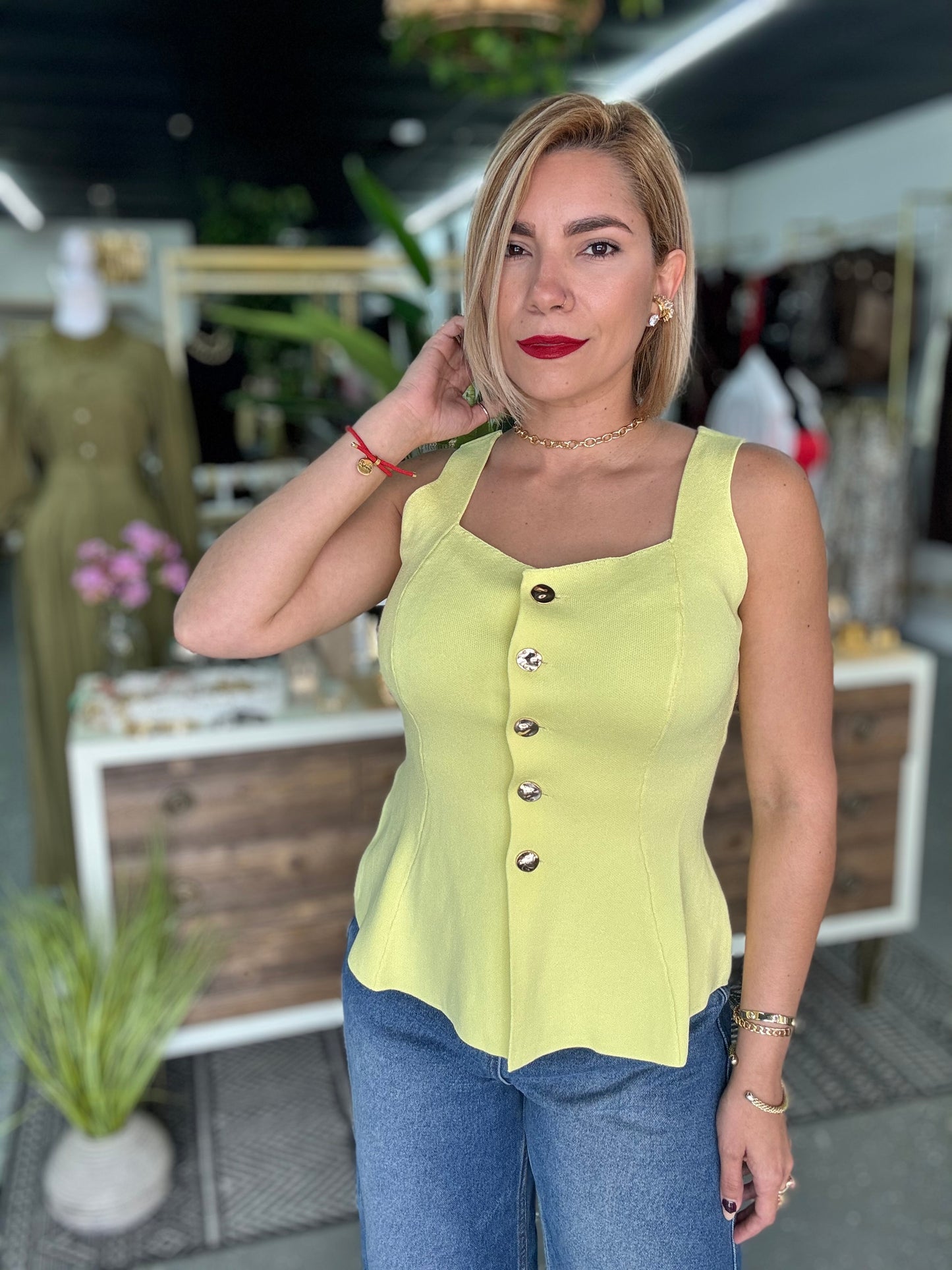 Elisa Top ( soft yellow)