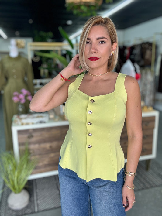Elisa Top ( soft yellow)