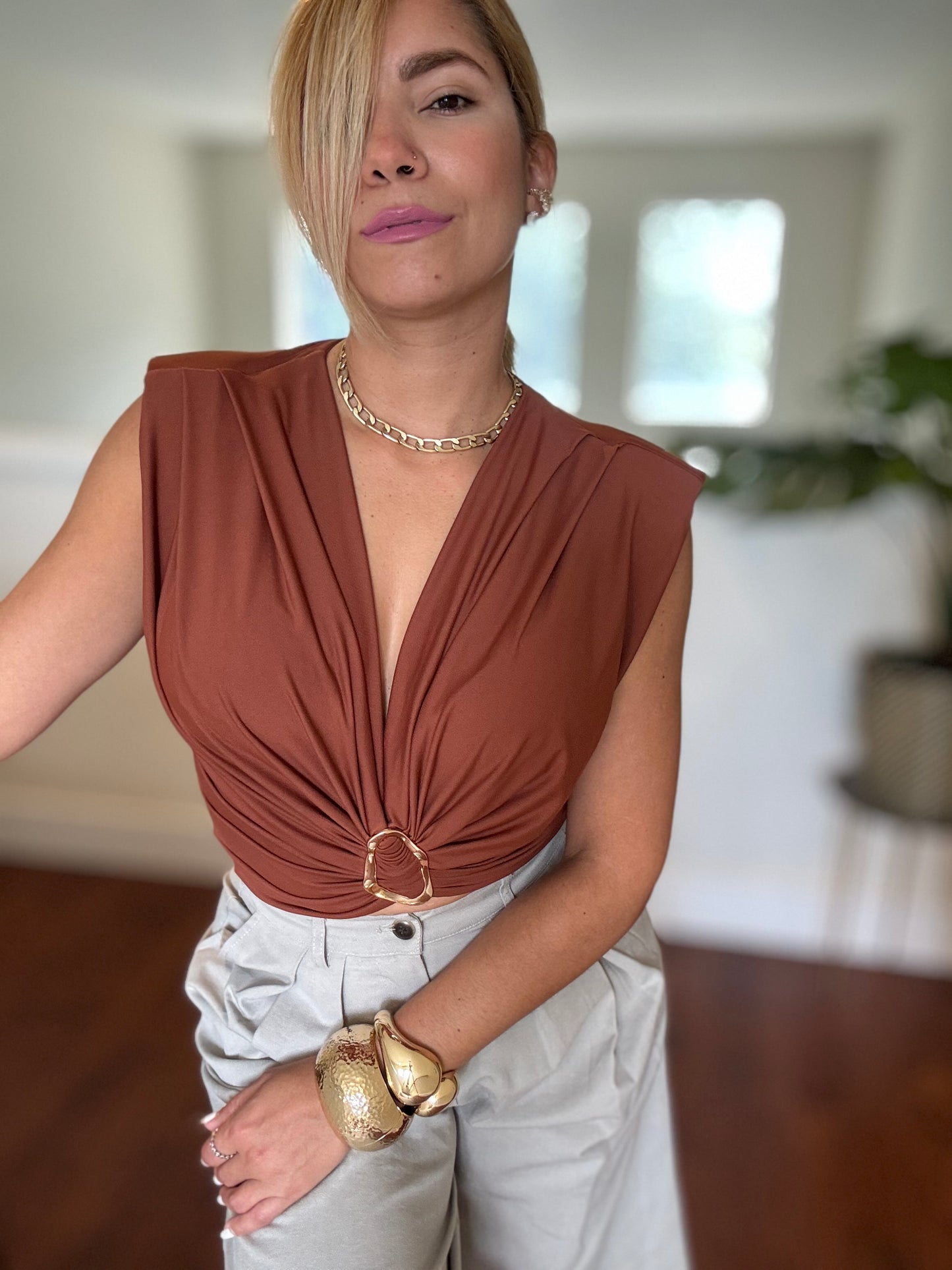Asturia Top (Mocha)