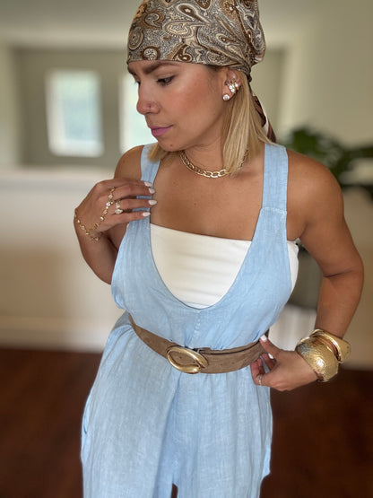 Amalfi Jumpsuit (Blue)