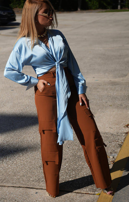 Amari Multiway Satin Top