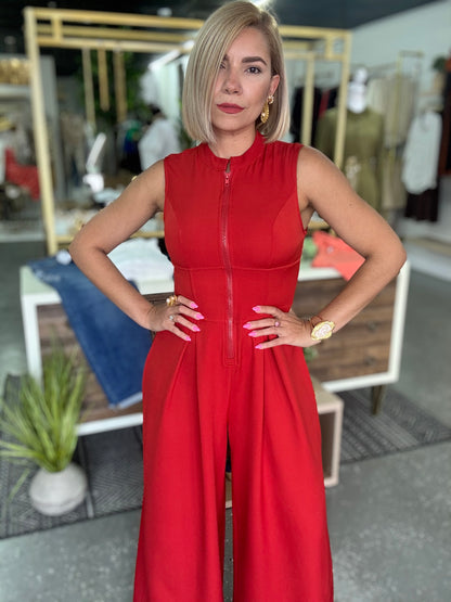 America Jumpsuit (red)