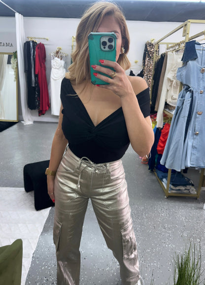 Lucia Cargo Gold Pant