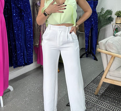 Sara Elegant Pant (white)