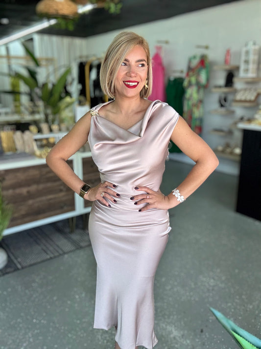 Savannah Dress (champagne)