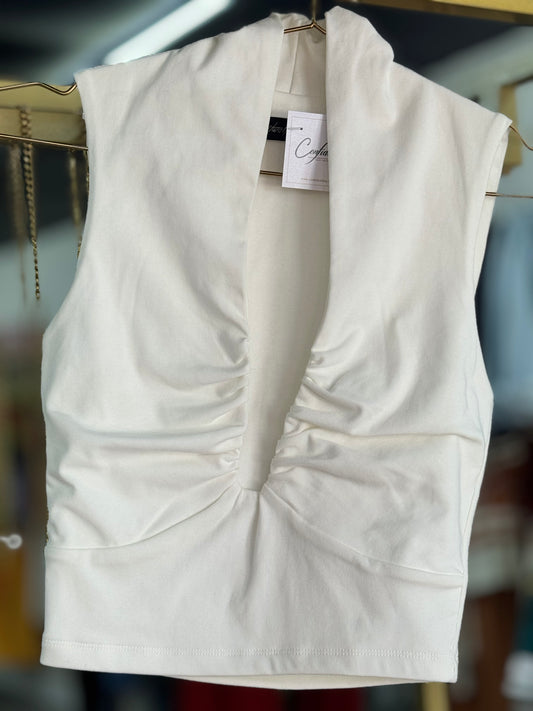 Tulipan Top (white)