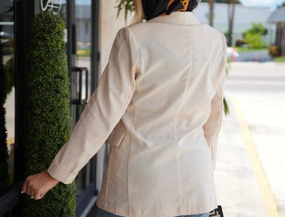 Sand Top Blazer