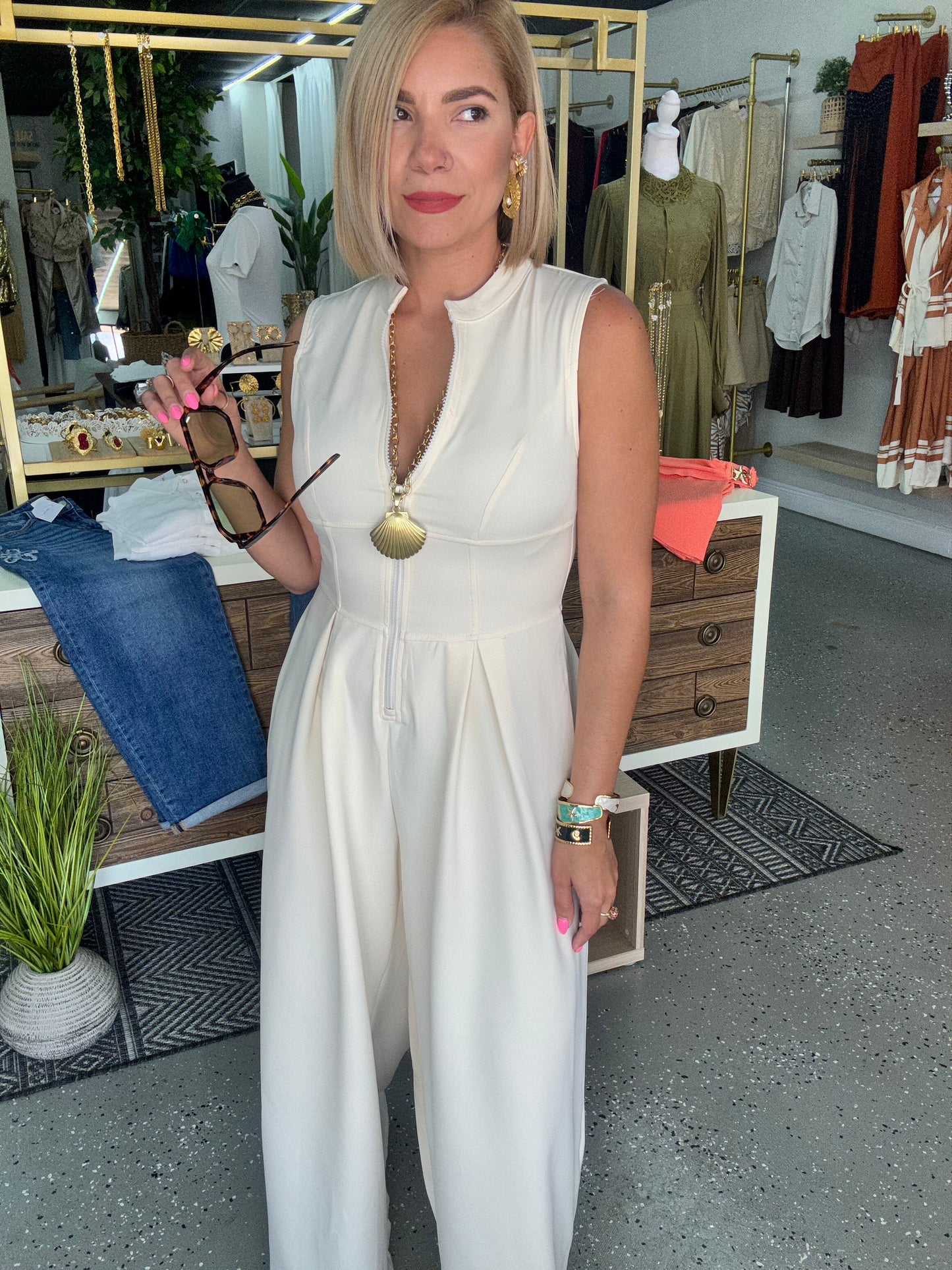 America Jumpsuit (white)