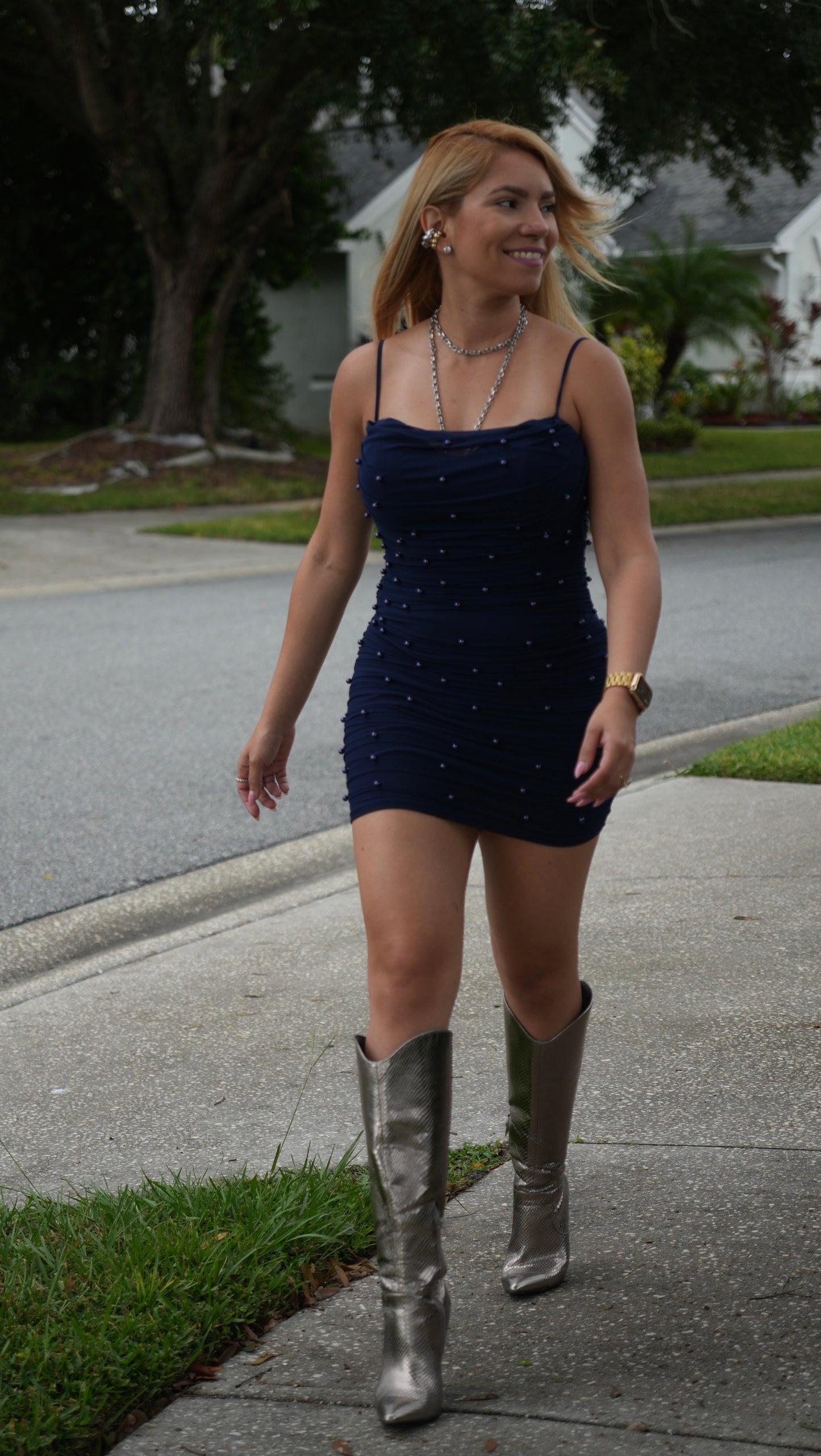 Perla Azul Dress