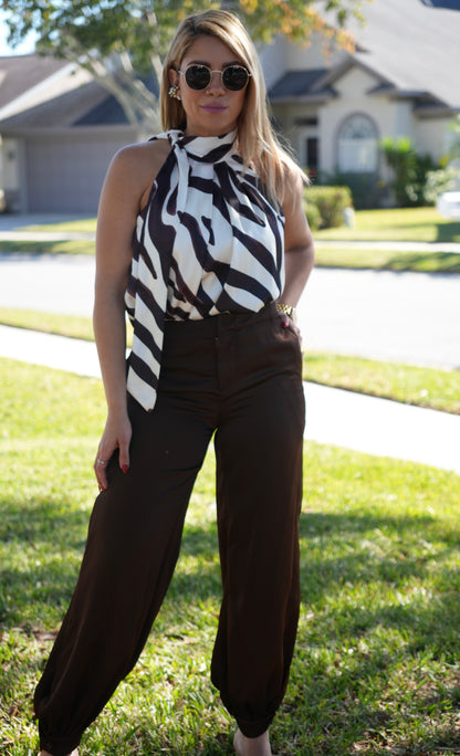 Riviera Satin Pant