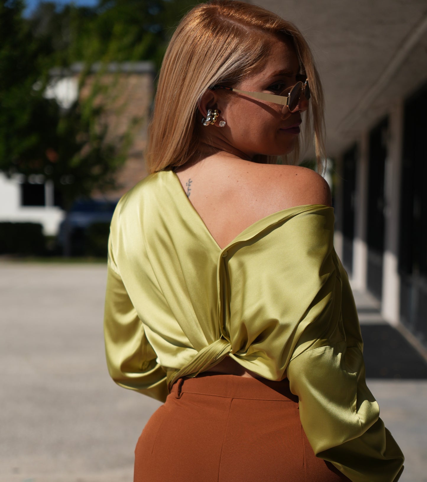 Amari Multiway Satin Top